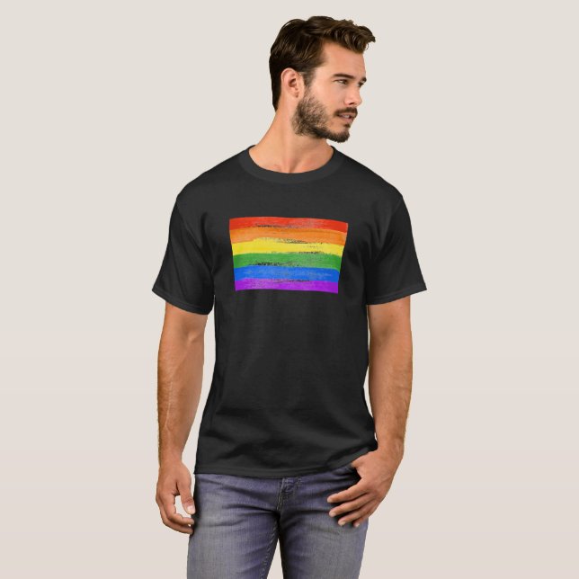CAMISETA PINTURA DE BANHO LGBT (Frente Completa)