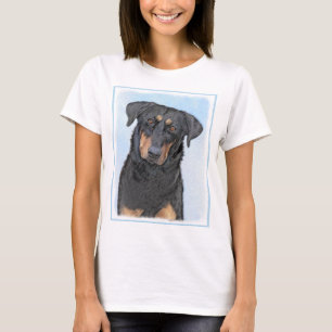 Camiseta Pintura de Beauceron - Arte de Cão Original Bonit