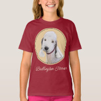 Pintura de Bedlington Terrier - Arte de Cão Origin