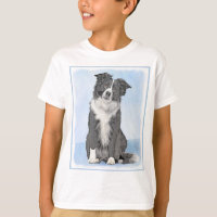 Pintura de Border Collie - Arte Original de Cachor