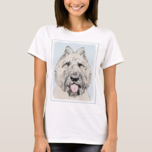 Camiseta Pintura de Bouvier des Flandres - Arte Original de