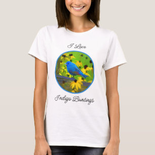 Camiseta Pintura De Bundas Indigo - Arte Original Para Páss