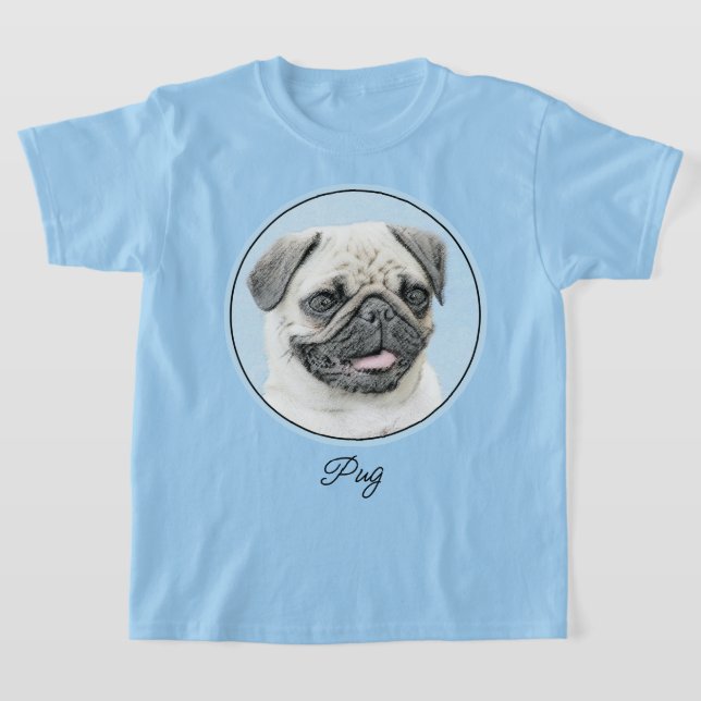 Camiseta Pintura de Cachorro - Arte de Cachorro Original (Postura )