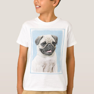 Camiseta Pintura de Cachorro - Arte de Cachorro Original Bo