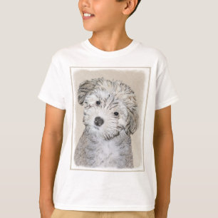 Camiseta Pintura De Cachorro Havanês - Arte Cachorra Origi