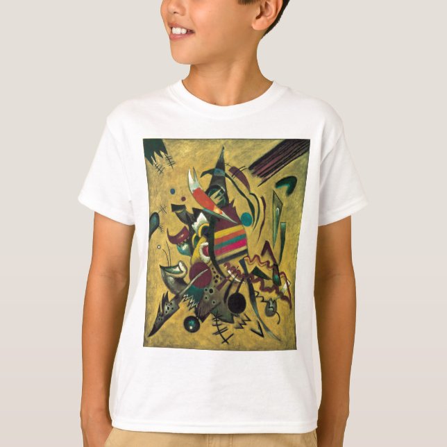 Camiseta Pintura de Canvas de Pontos Kandinsky (Frente)
