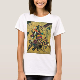 Camiseta Pintura de Canvas de Pontos Kandinsky