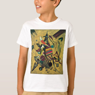 Camiseta Pintura de Canvas de Pontos Kandinsky