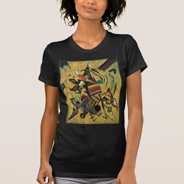 Camiseta Pintura de Canvas de Pontos Kandinsky (Frente)