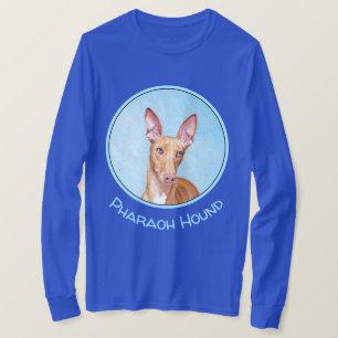 Camiseta Pintura De Cão Faraó - Arte De Cão Original