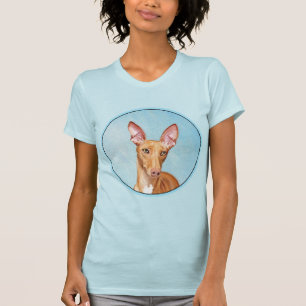 Camiseta Pintura De Cão Faraó - Arte De Cão Original