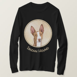 Camiseta Pintura de Cão Ibizan - Arte Cão Original Bonita