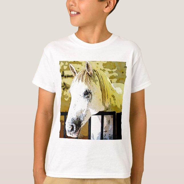 Camiseta Pintura de Cavalo (Frente)