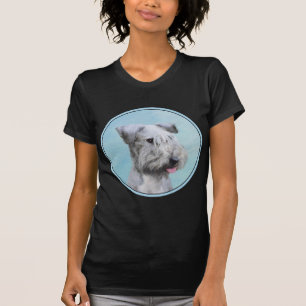 Camiseta Pintura de Cesky Terrier - Arte de Cachorro Origin