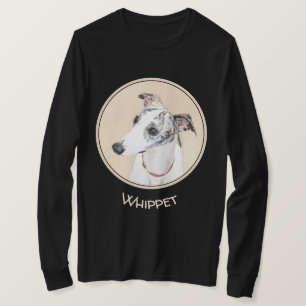 Camiseta Pintura de chicote - Arte de Cão Original Bonita