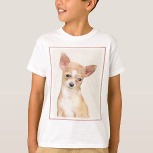 Camiseta Pintura de Chihuahua - Arte de Cachorro Original B