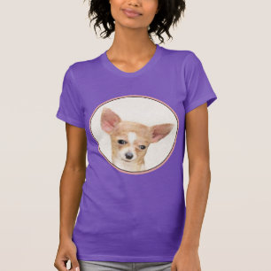 Camiseta Pintura de Chihuahua - Arte de Cachorro Original C