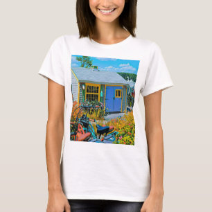 Camiseta Pintura de ciclismo incrível