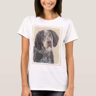 Camiseta Pintura de Conhound Bluetick - Ar Cachorro Origina