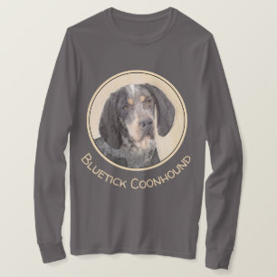 Camiseta Pintura de Conhound Bluetick - Ar Cachorro Origina