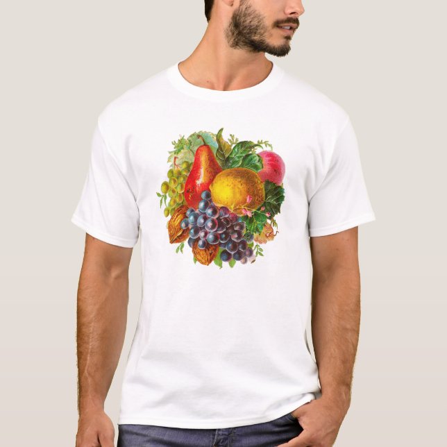 Camiseta Pintura de Frutas e Loucos (Frente)