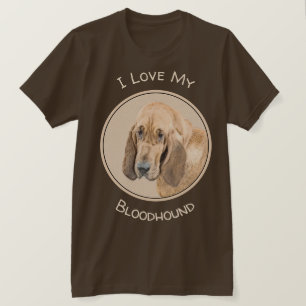 Camiseta Pintura de galhões - Arte de Cachorro Original