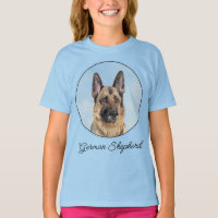 Pintura de german shepherd - Arte de Cachorro Orig