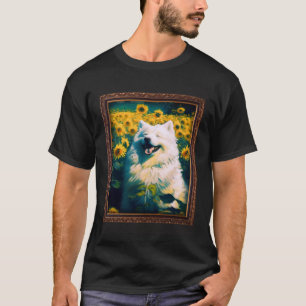 Camiseta Pintura de girassol Flor Mãe Mulheres Floral