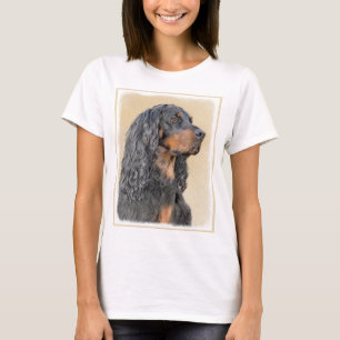 Camiseta Pintura de Gordon Setter - Arte de Cachorro Origin
