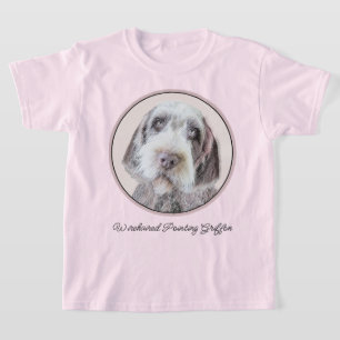Camiseta Pintura de Griffon por Cabeireiros - Arte Canina