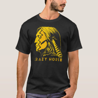 Camiseta Pintura de guerra louca do cavalo