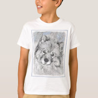 Pintura de Keeshond Beth - Arte de Cachorro Origin