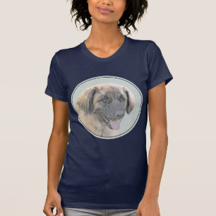 Camiseta Pintura de Leonberger - Arte de Cachorro Original 