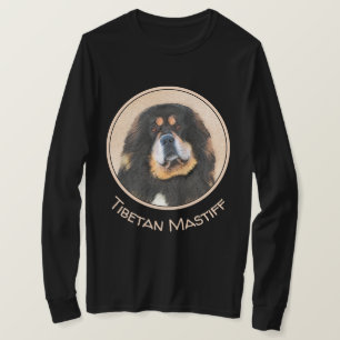 Camiseta Pintura de Mastiff Tibetano - Arte de Cachorro Ori