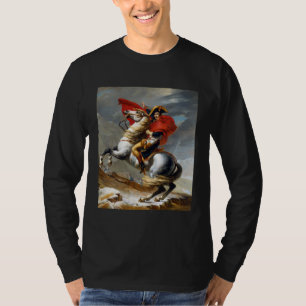 Camiseta Pintura de Napoleon Bonaparte por Jacques-Louis