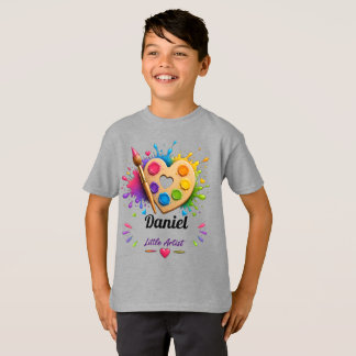 Camiseta Pintura de Nome Personalizado, Arte Personalizada