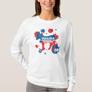 Camiseta Pintura de Obama Biden