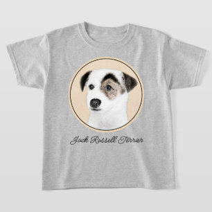 Camiseta Pintura de Parson Jack Russell Terrier - Arte Cani