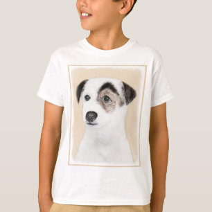 Camiseta Pintura de Parson Jack Russell Terrier - Arte Cani