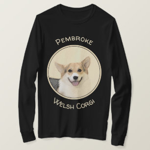 Camiseta Pintura de Pembroke Welsh Corgi - Arte Original pa