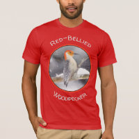 Pintura De Pica-Pau De Belém Vermelho - Arte De Pá