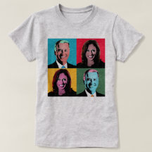 Pintura de Pop de Arte Biden Harris