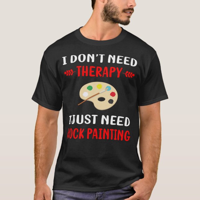 Camiseta Pintura de Rochas Sem Terapia (Frente)