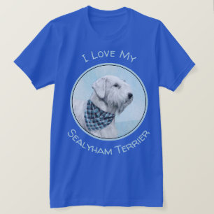 Camiseta Pintura de Sealyham Terrier - Arte de Cachorro Ori