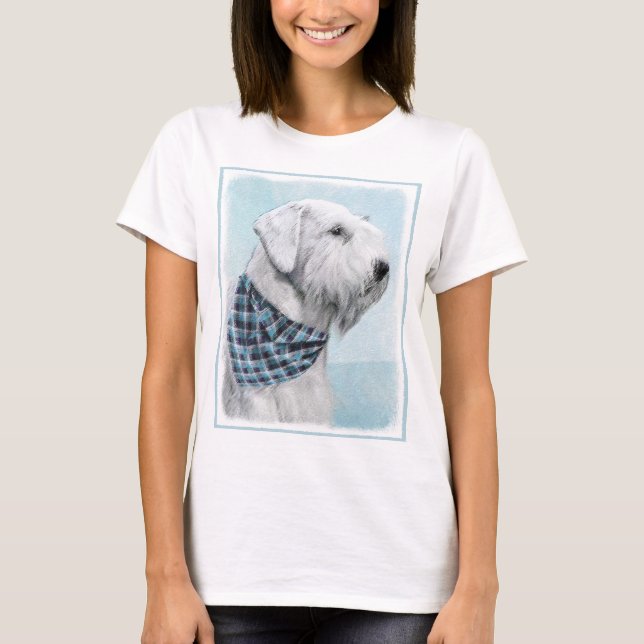 Camiseta Pintura de Sealyham Terrier - Arte de Cachorro Ori (Frente)