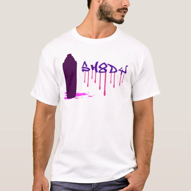 CAMISETA PINTURA DE SH8DY (Frente)