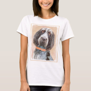 Camiseta Pintura de Spinone Italiano - Arte de Cachorro Ori