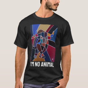 Camiseta Pintura de Touro Abstrato por Alfred Fox
