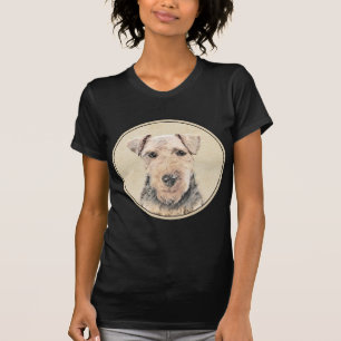 Camiseta Pintura de Welsh Terrier - Arte de Cachorro Origin
