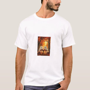 Camiseta Pintura Digital a Óleo de Café de Encontro Fantasm